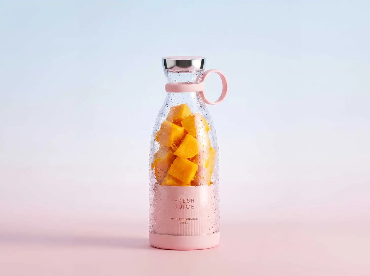 Rechargeable portable mini blender bottle and juice blender for smoothies